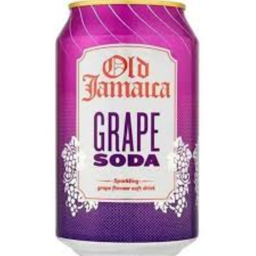 OLD JAMAICA GRAPE SODA DRINK 330ML